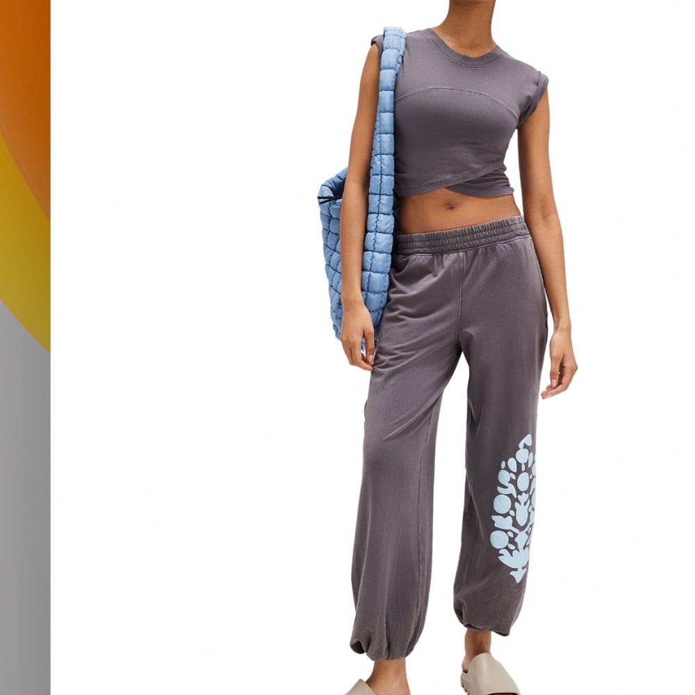 FP Movement by Free People Hot Shot Crossover Set in Dark Shadow in Various NWT - Picture 7 of 11